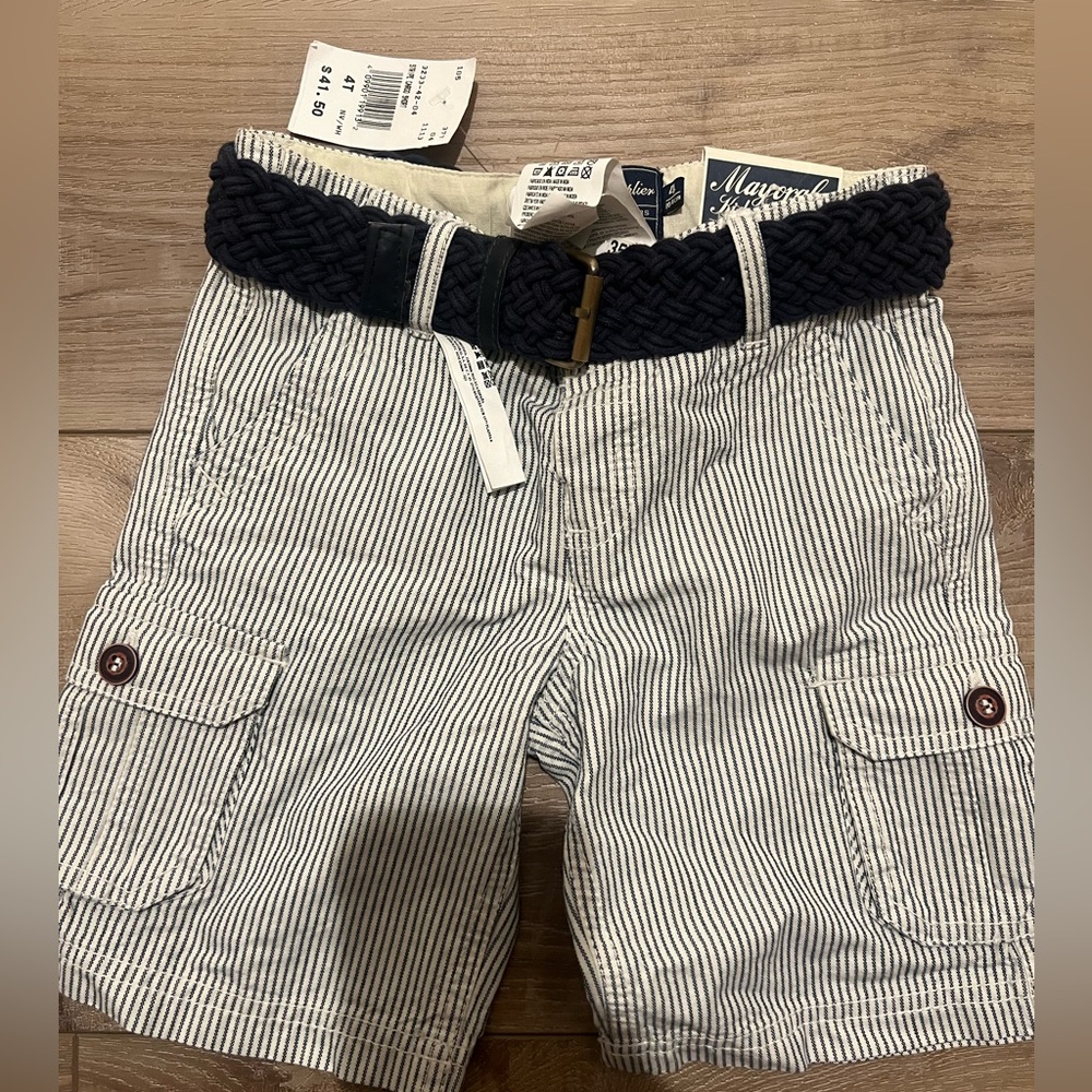 short pinstripe